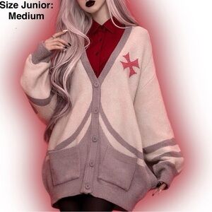 Hazbin Hotel Manager Vaggie Moth Wing Cardigan